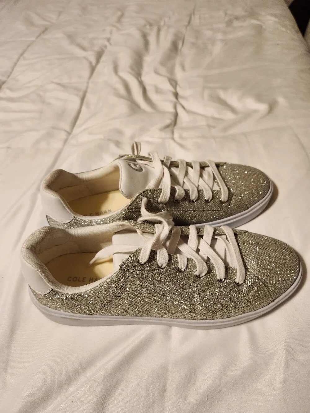 Cole Haan Women's Silver Sneaker
